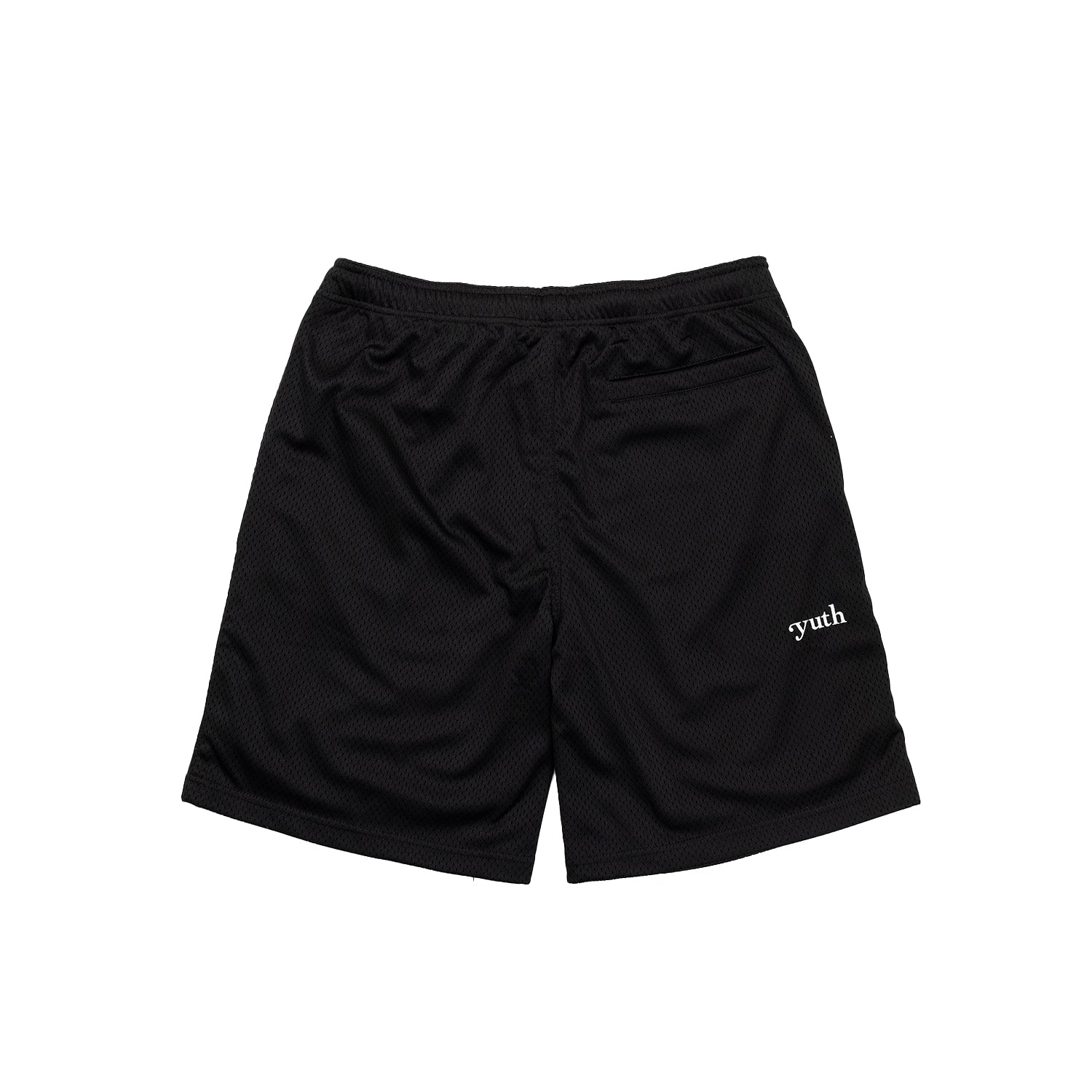 BIGGIE MESH SHORTS [BLACK]