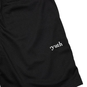 BIGGIE MESH SHORTS [BLACK]