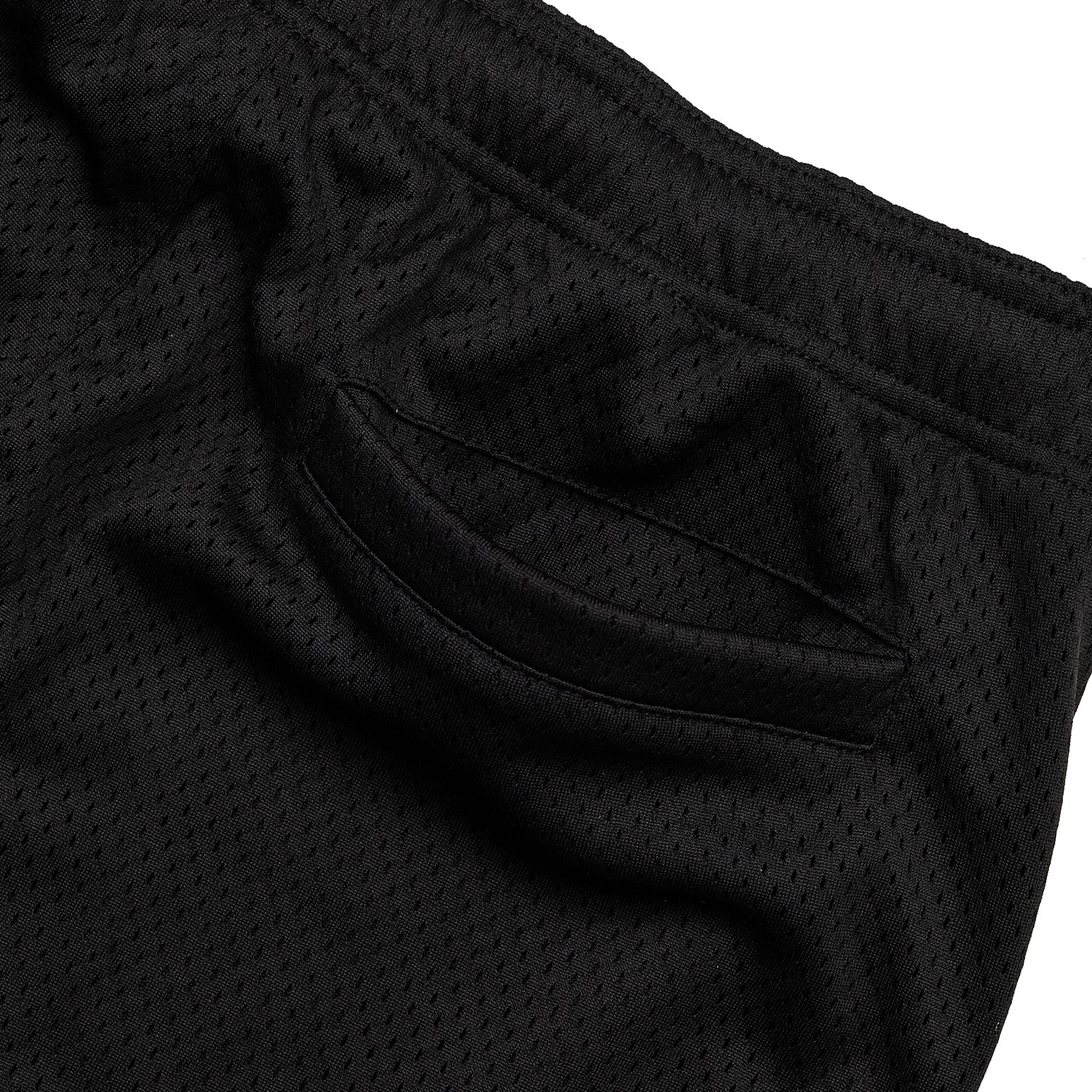 BIGGIE MESH SHORTS [BLACK]