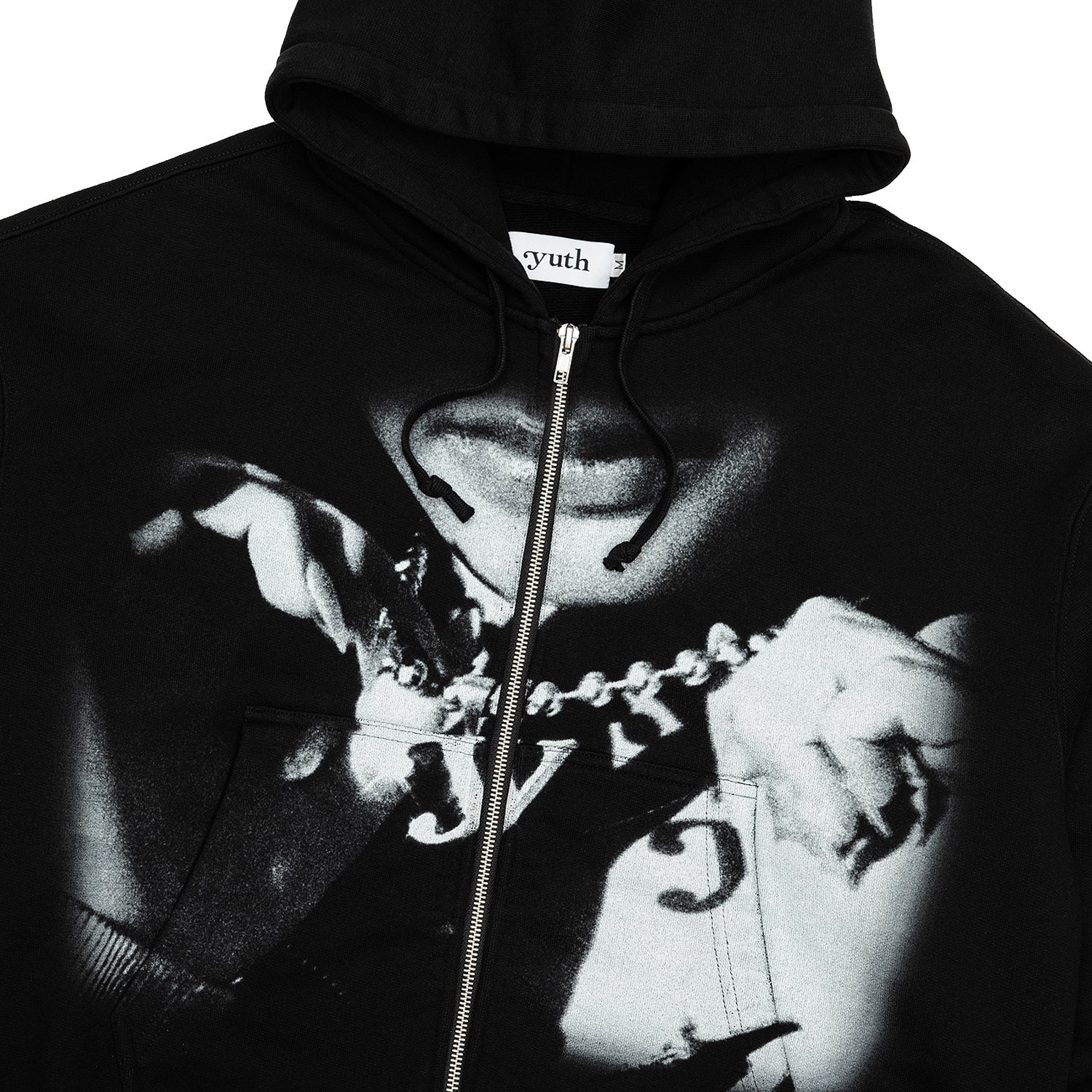 Y-CHAIN ZIPPA HOOD