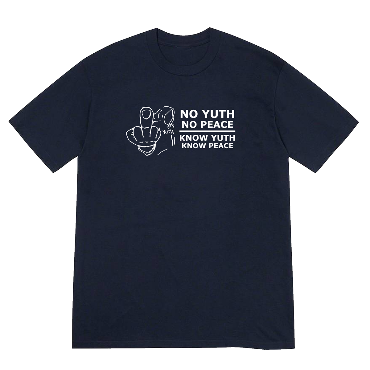 KNOW YUTH TEE [NAVY]