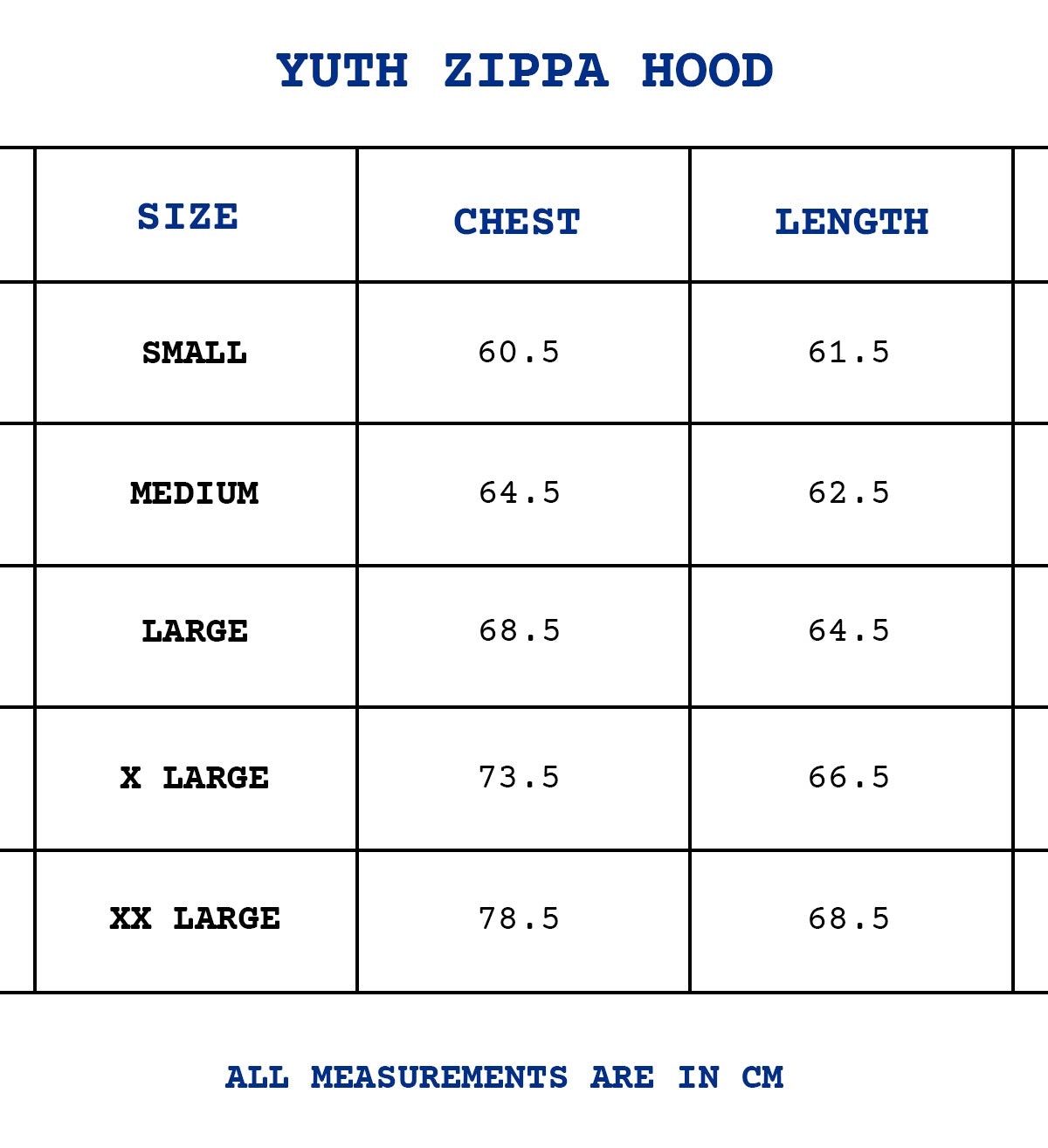 Y-CHAIN ZIPPA HOOD